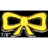 YELLOW RIBBON WIDE BOW